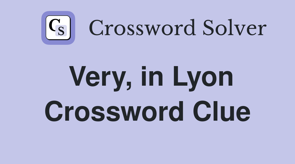 home of the lyon family crossword clue